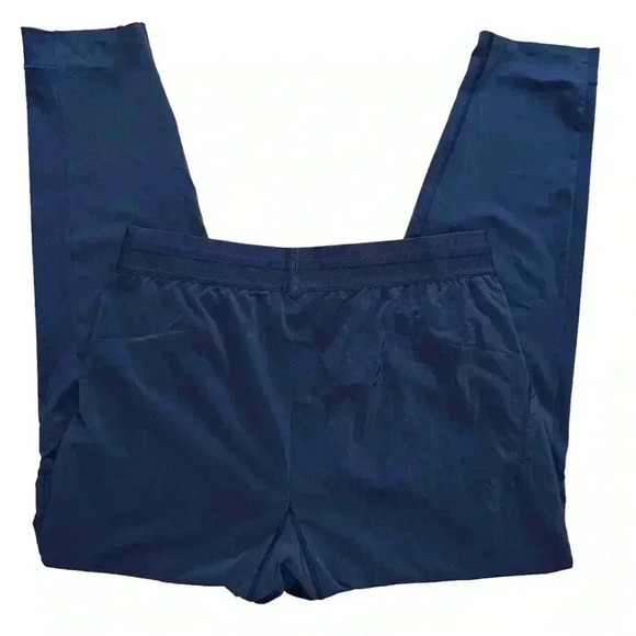 NIKE athletic pants blue size medium inner drawstring - Picture 2 of 12